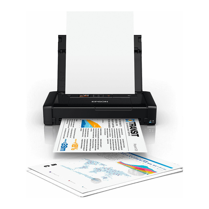 愛普生 Epson WorkForce WF-100 彩色噴墨便攜式噴墨照片打印機(jī)