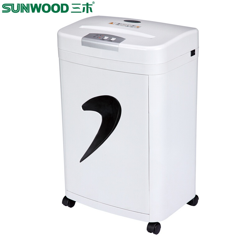 三木 SD9331 碎紙機(jī) 2*6mm 辦公靜音20L 過熱保護(hù)